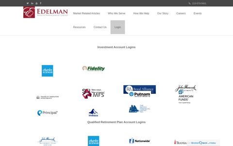 Client Logins | Edelman Wealth Management Group, Inc.