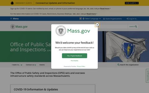 Office of Public Safety and Inspections | Mass.gov