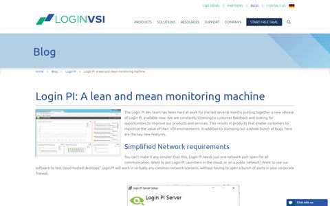 Login PI: A lean and mean monitoring machine - Login VSI