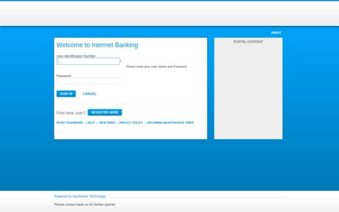 Welcome to Internet Banking - Kent Reliance