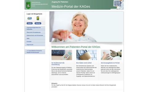 Willkommen am Patienten-Portal der KAGes - KAGes ...