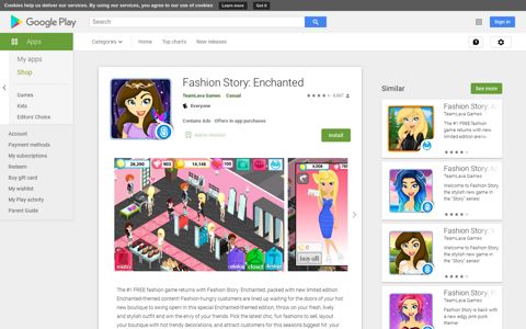 Fashion Story: Enchanted - Apps on Google Play