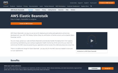 AWS Elastic Beanstalk – Deploy Web Applications