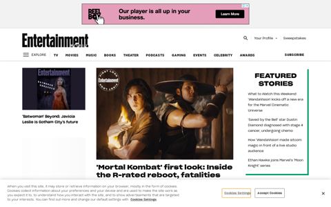 Entertainment Weekly: Entertainment News for Pop Culture Fans