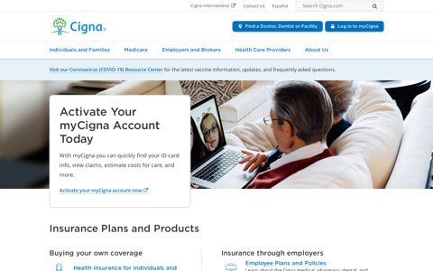 Cigna Official Site | Global Health Service Company