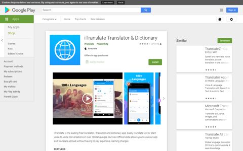 iTranslate Translator & Dictionary - Apps on Google Play