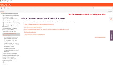 Web Portal Marquee Installation and Configuration Guide - IC ...