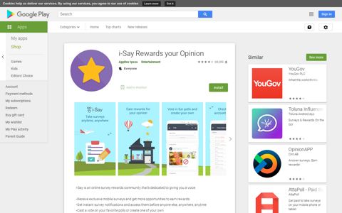 i-Say Rewards your Opinion - Apps on Google Play