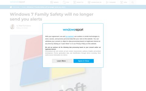 Windows 7 Family Safety will no longer send you alerts