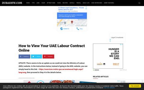 How to View Your UAE Labour Contract Online | Dubai OFW