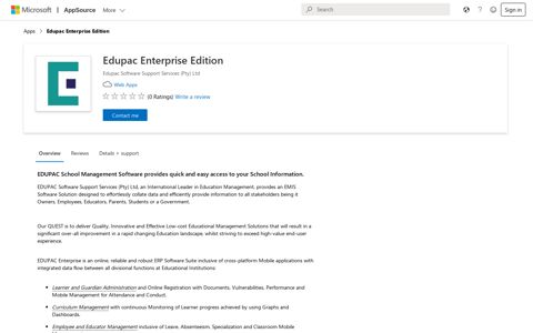 Edupac Enterprise Edition - Microsoft AppSource