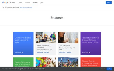 Students - Google Careers