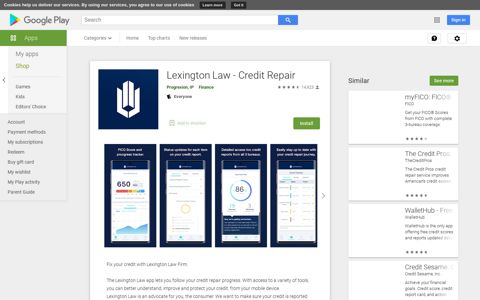 Lexington Law - Credit Repair - Apps on Google Play