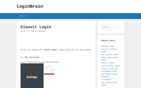 Elauwit - My Account | - LoginBrain