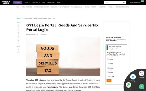 GST Login Portal | Goods And Service Tax Portal Login