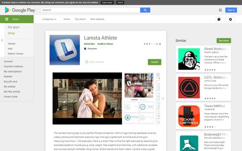 Lanista Athlete - Apps on Google Play