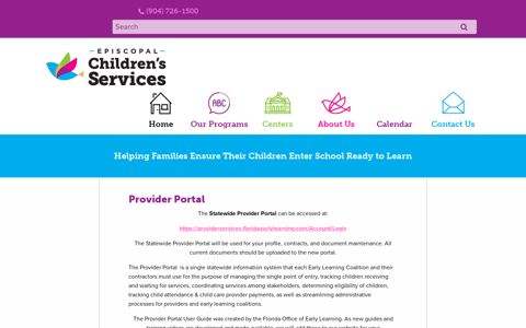 Provider Portal - Episcopal Children's Services