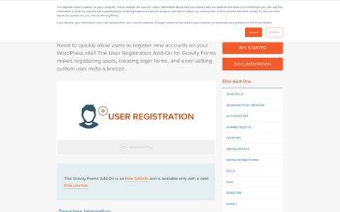 User Registration Add-On for your WordPress Forms | Gravity ...