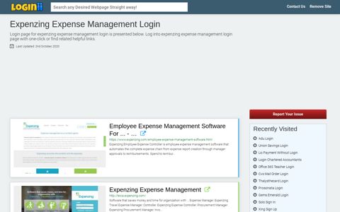 Expenzing Expense Management Login - Loginii.com