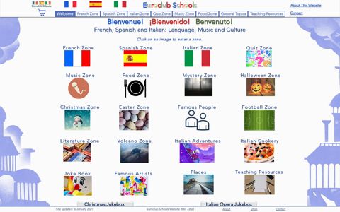Euroclub Schools: Welcome | French, Spanish, Italian