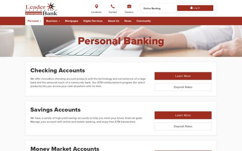 Personal - Leader Bank