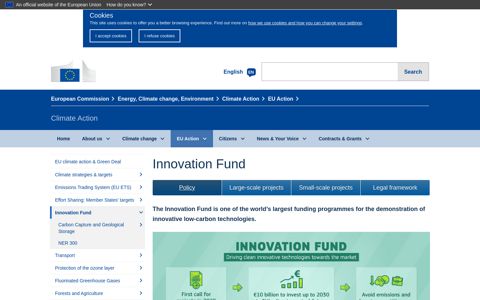 Innovation Fund | Climate Action - European Commission
