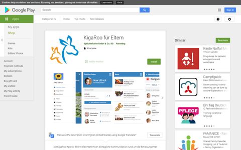 KigaRoo für Eltern - Apps on Google Play