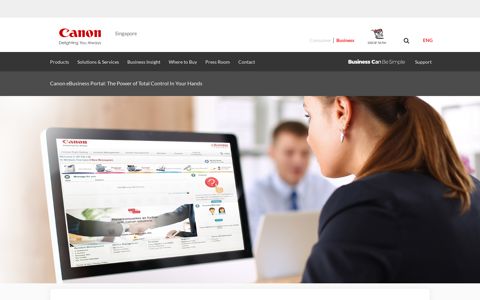 Canon eBusiness Portal: The Power of Total Control In Your ...