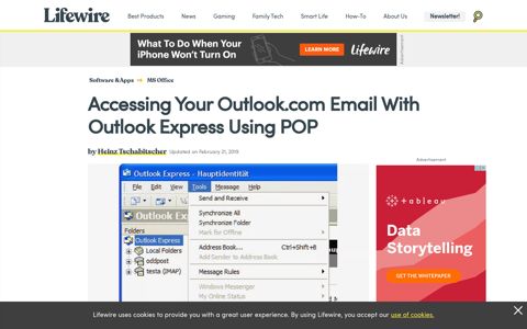 Accessing Your Outlook.com Email Using Outlook Express