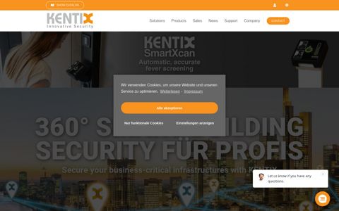 ⁣360° Smart Building Security - Kentix GmbH