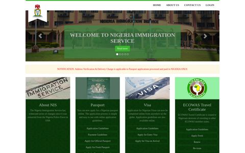 The Nigeria Immigration Service