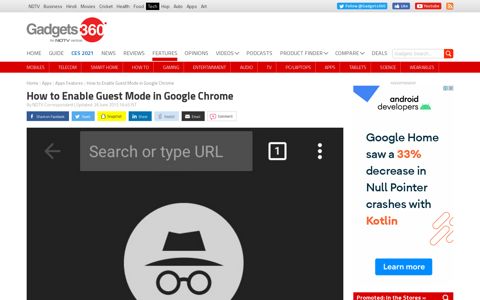 How to Enable Guest Mode in Google Chrome | NDTV ...