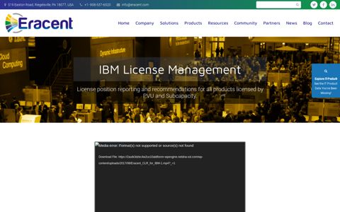 IBM License Management | Eracent