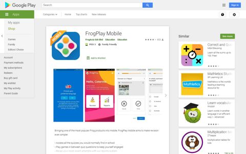 FrogPlay Mobile - Apps on Google Play