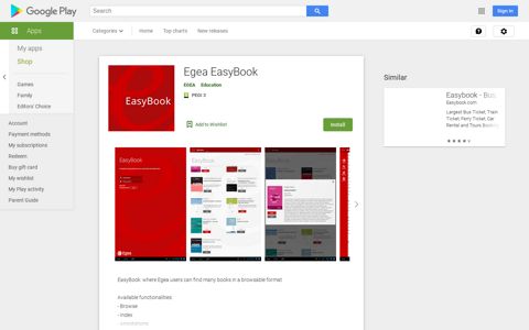 Egea EasyBook - Apps on Google Play