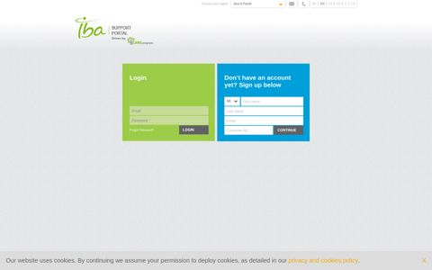 IBA Support Portal