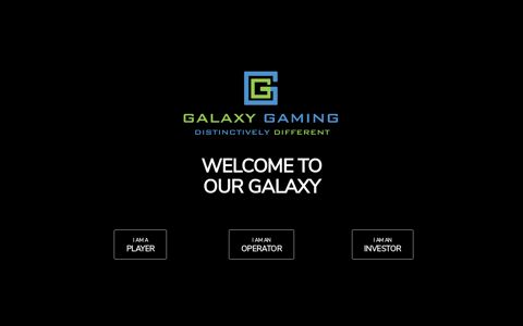Galaxy Gaming: Home