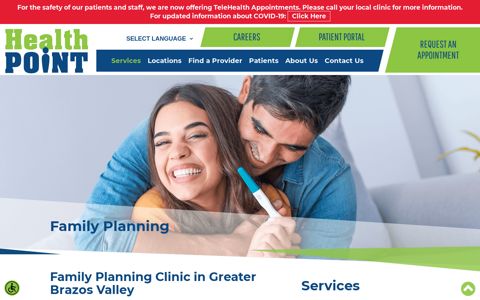 Family Planning Clinic Greater Brazos Valley | Infertility Services