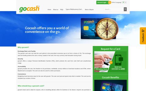 Gocash Features - Gocashcards