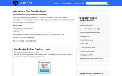 iconnectdata com comdata login - Official Login Page [100 ...