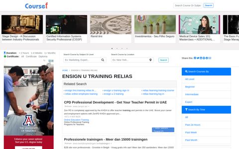 Ensign U Training Relias - 12/2020 - Coursef.com