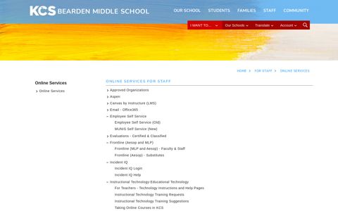 Online Services - Knox County Schools
