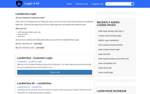 landairsea login - Official Login Page [100% Verified]