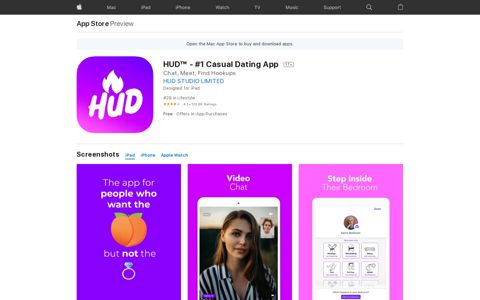 ‎HUD™ - #1 Casual Dating App on the App Store