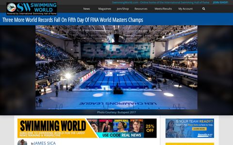 Three More World Records Fall On Fifth Day Of FINA World ...