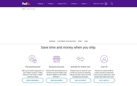 Create an Account | FedEx - 幸运时时彩