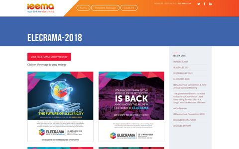 ELECRAMA-2018 | IEEMA
