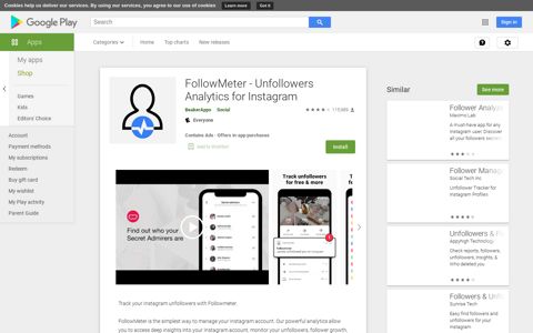 FollowMeter - Unfollowers Analytics for Instagram - Apps on ...