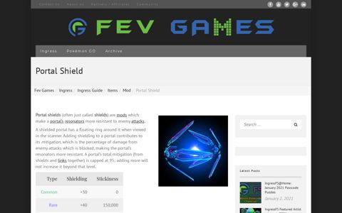 Portal Shield | Fev Games
