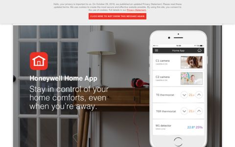 Get Connected - Honeywell Home App
